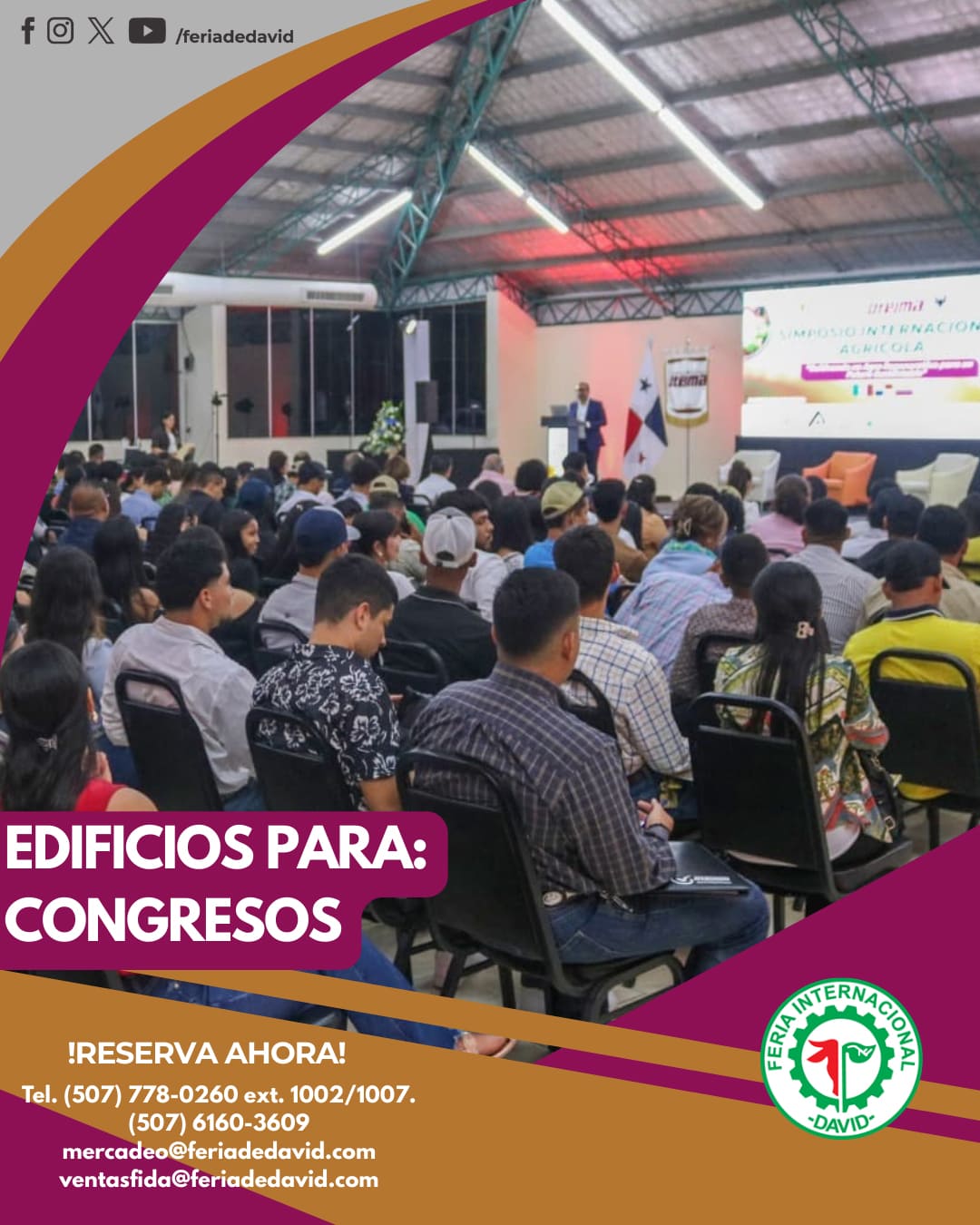 FIDA Eventos tiene edificios para congresos!!