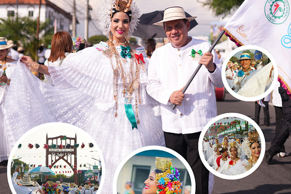 Pollera Blanca y Camisilla