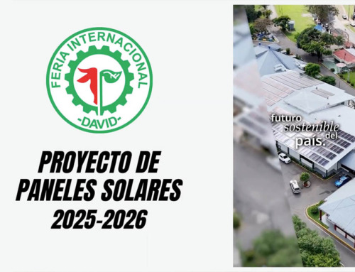 La energía del futuro ya está en la Feria Internacional de David. Proyecto de Paneles Solares