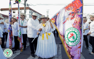 desfile de la pollera