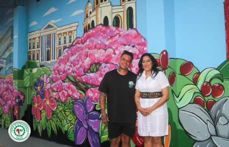 inauguración de mural